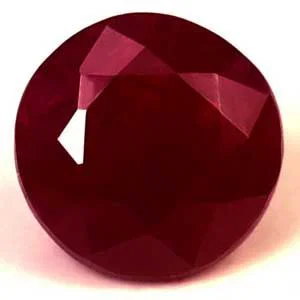 0.96 Carat Round Ruby