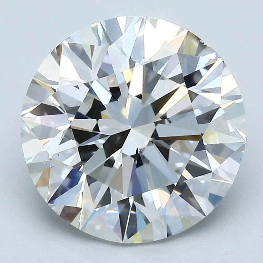 4.00 Carats Rond Diamant