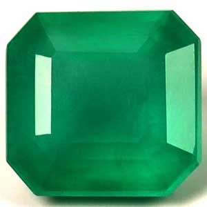 0.97 Carat Asscher Emerald