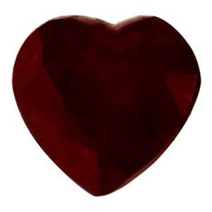 1.01 Carat Heart Ruby