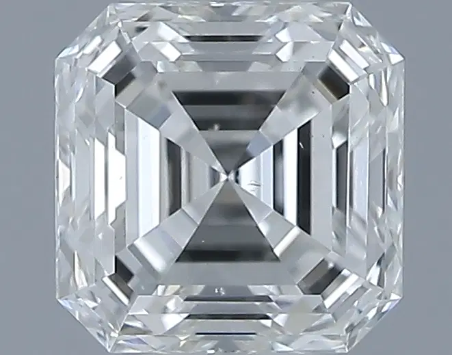 0.50 Carat Asscher Diamant