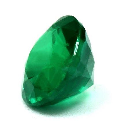 1.37 Carat Round Emerald