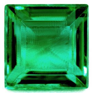 1.00 Carat Square Emerald