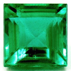 1.00 Carat Square Emerald