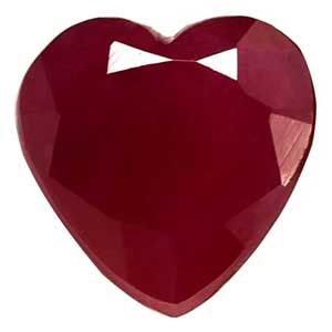 0.99 Carat Heart Ruby