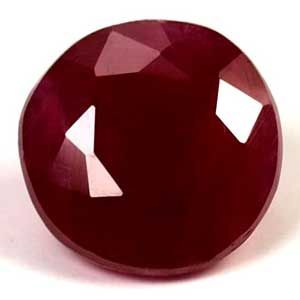 0.97 Carat Round Ruby