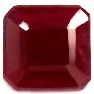 2.07 Karat Asscher Ruby