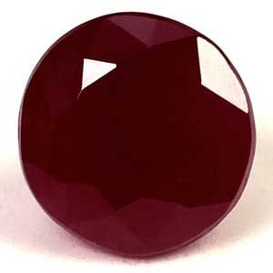 1.00 Karat Rund Ruby
