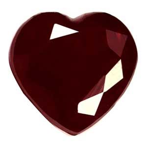 1.28 Carat Heart Ruby