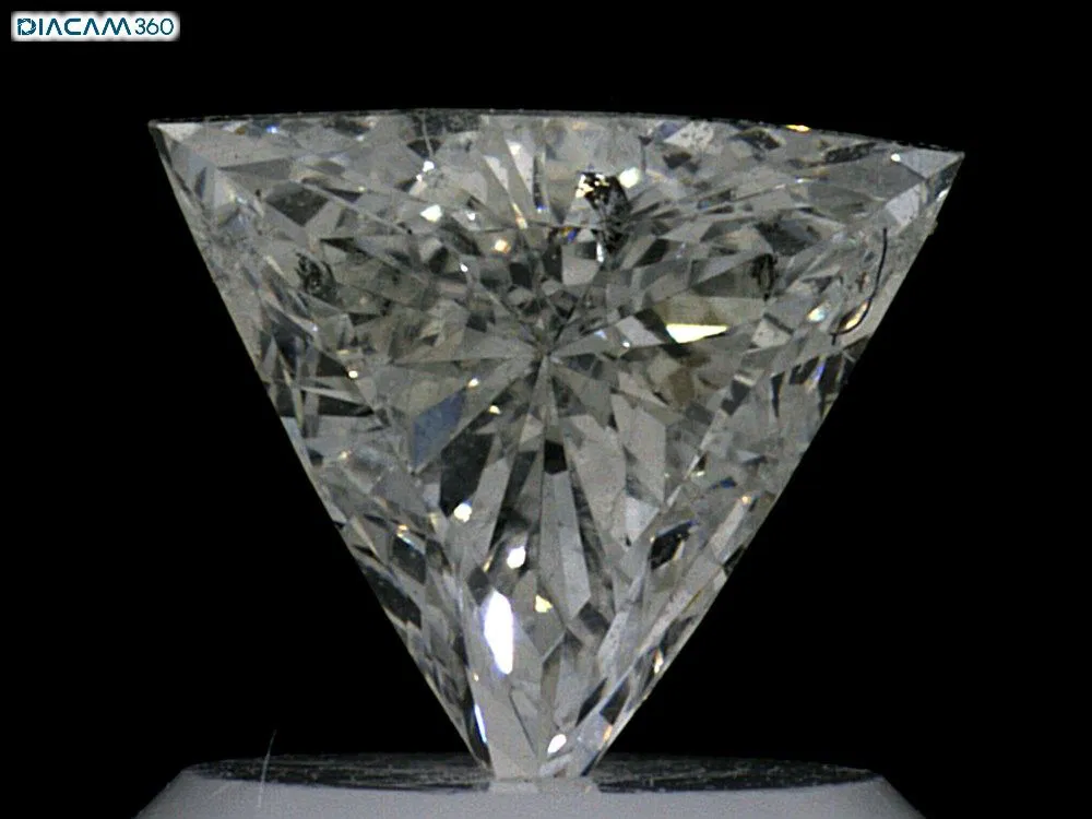 0.51 Karát Triangular Gyémánt
