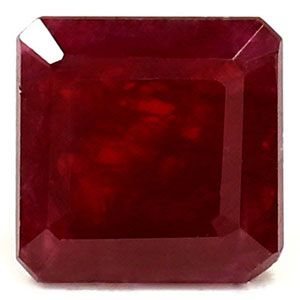 1.76 Karat Asscher Ruby