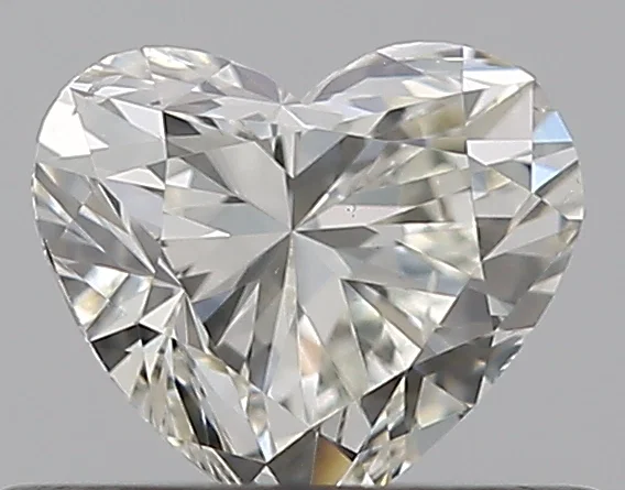 0.40 Karat Szlif serce Diament