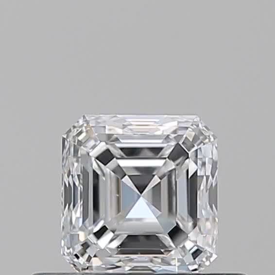 0.50 Karat Asscher Diamant