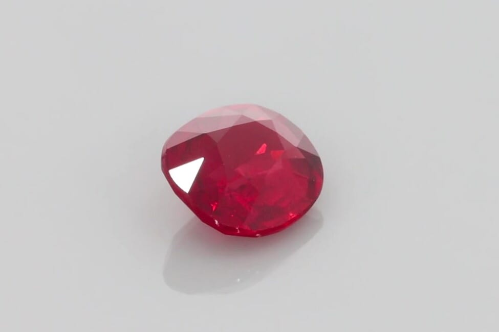 1.04 Carat Cushion Ruby