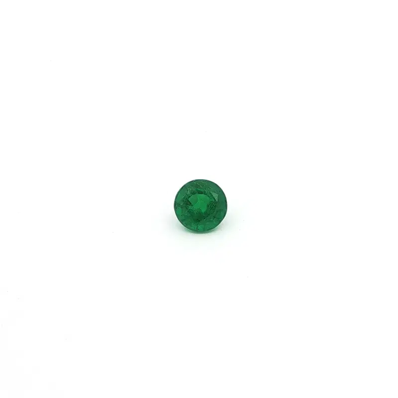 1.63 Carat Round Emerald