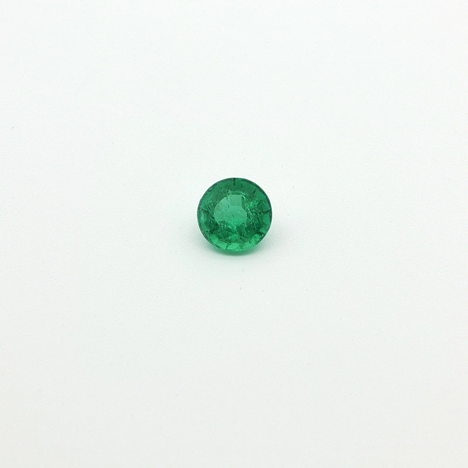1.01 Carat Round Emerald