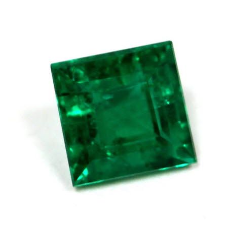 0.84 Carat Square Emerald
