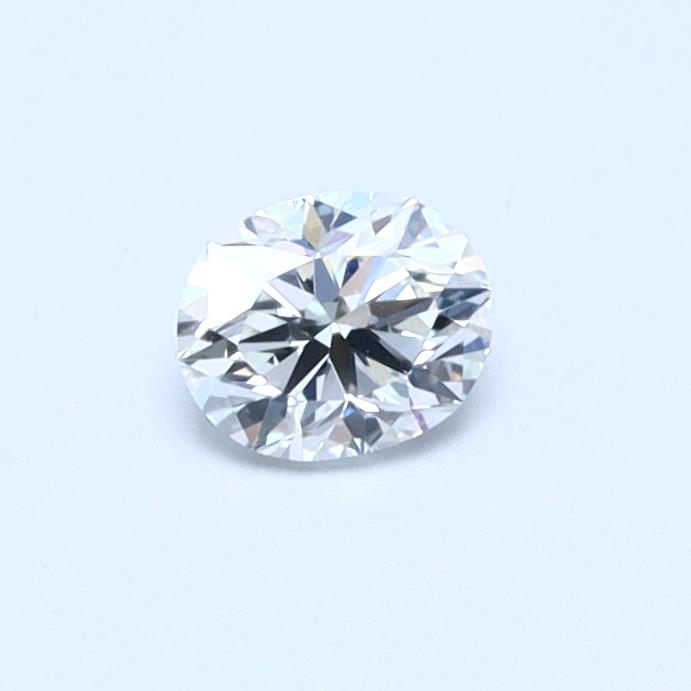 0.32 Karat Oval Diamant