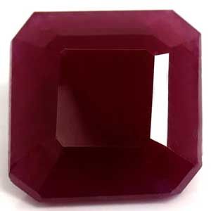3.20 Carat Asscher Ruby