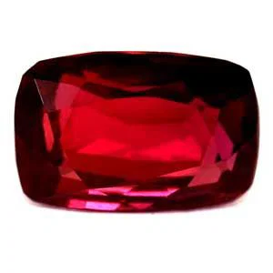 0.56 Karat Cushion Ruby
