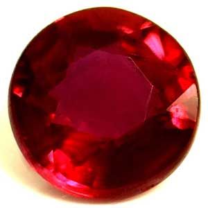 0.50 Carat Round Ruby