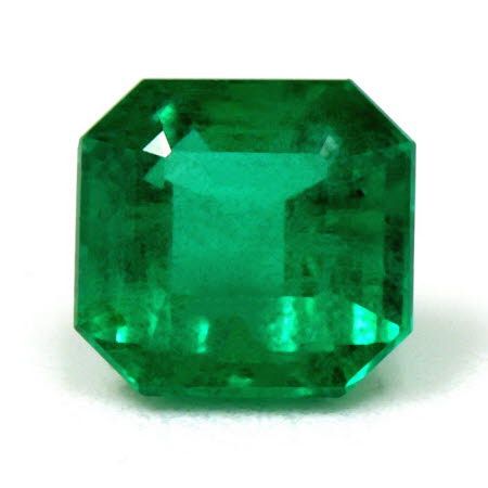 0.89 Carat Asscher Emerald