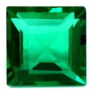 0.76 Carat Square Emerald