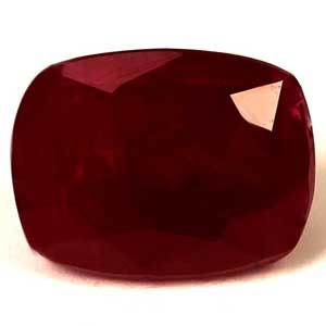 1.46 Carati Cuscino Ruby