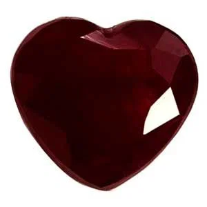 0.94 Carat Heart Ruby