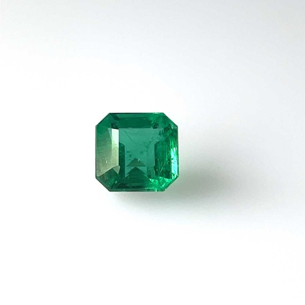 1.37 Carat Asscher Emerald