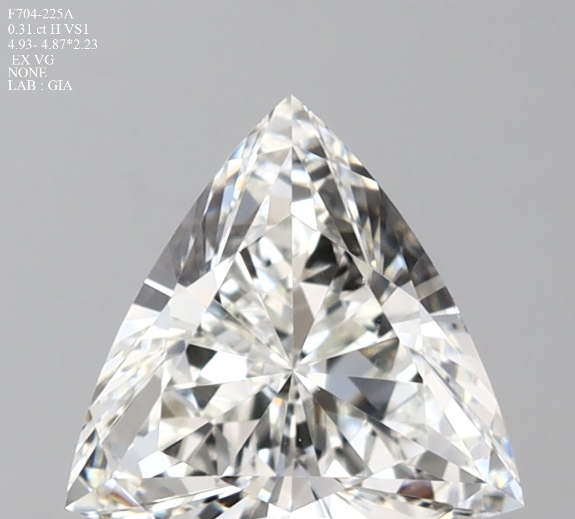 0.31 Karaat Driehoekig Diamant
