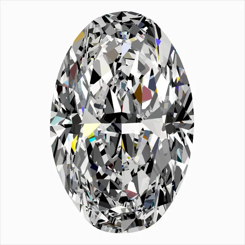 0.30 Karat Oval Diamant