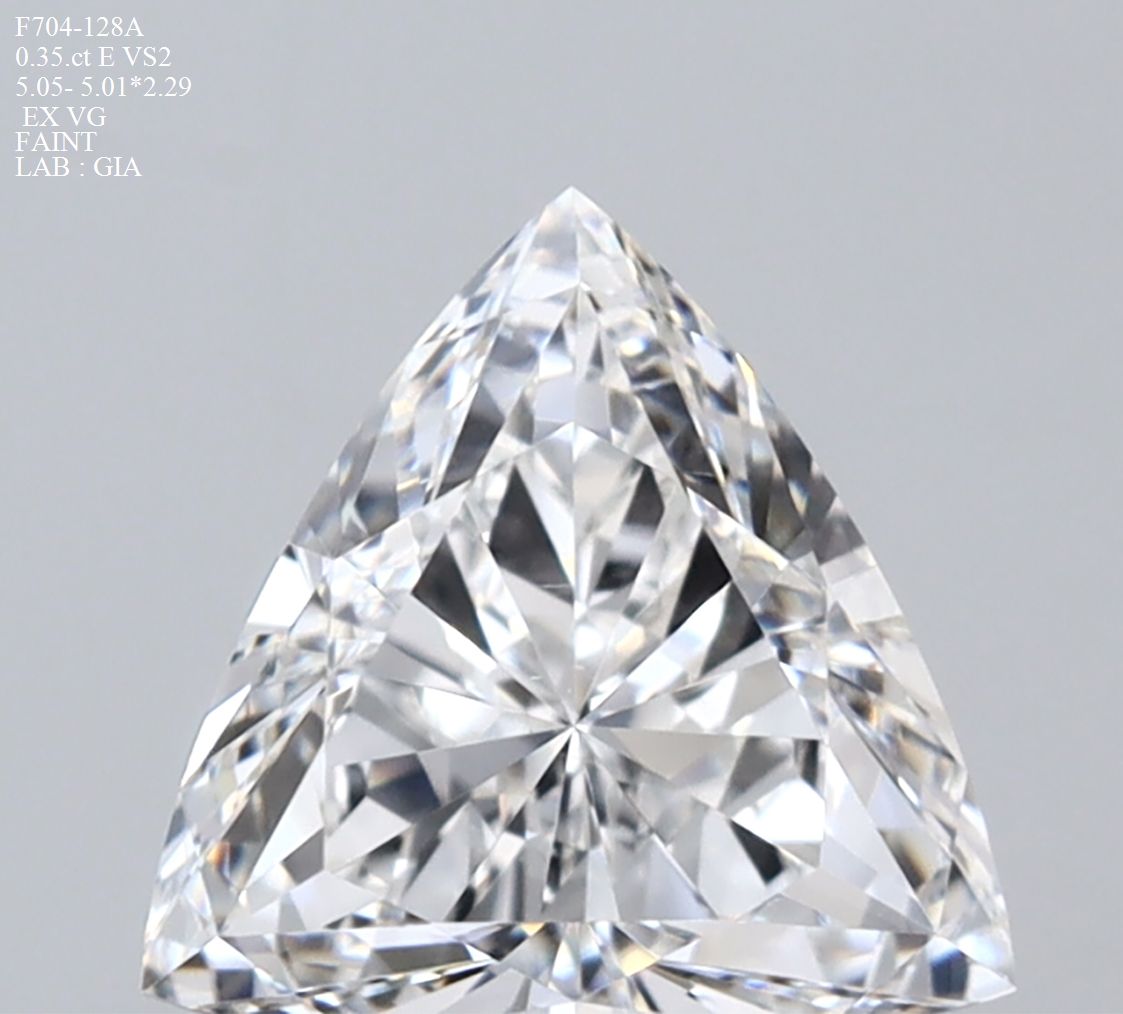 0.35 Karaat Driehoekig Diamant