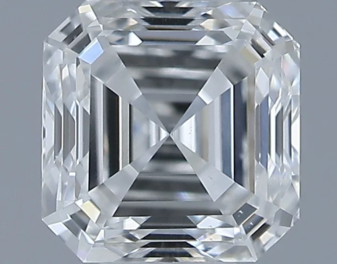 0.54 Quilate Asscher Diamante