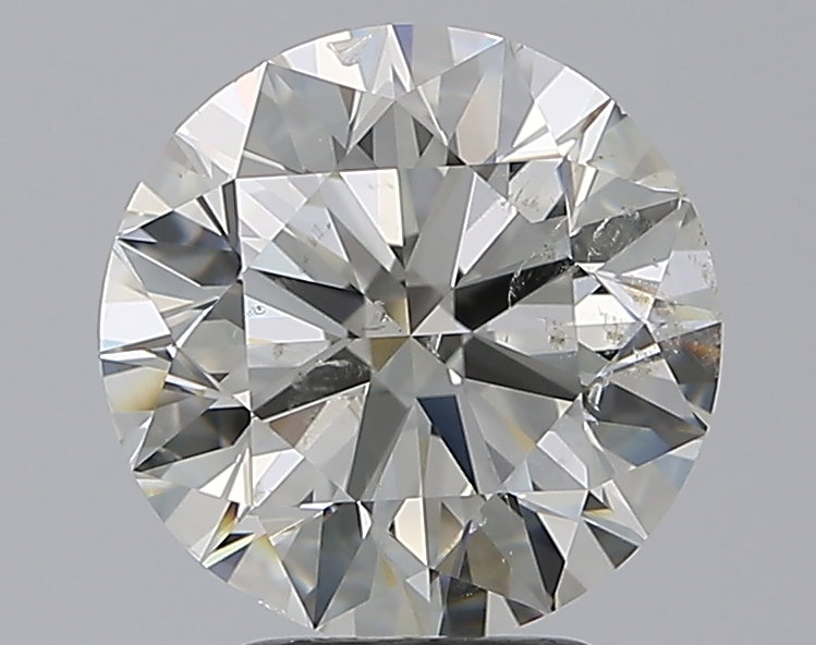 3.50 Carats Rond Diamant