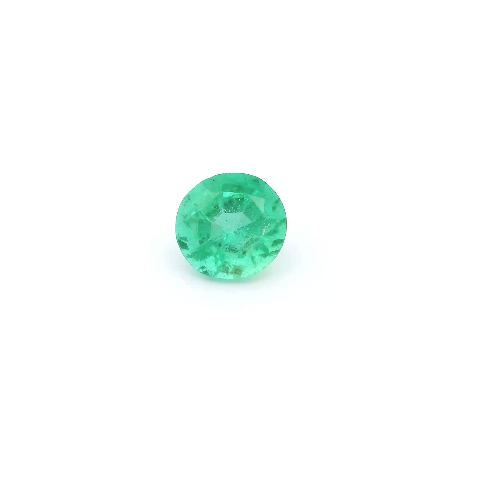 0.64 Karát Round Emerald