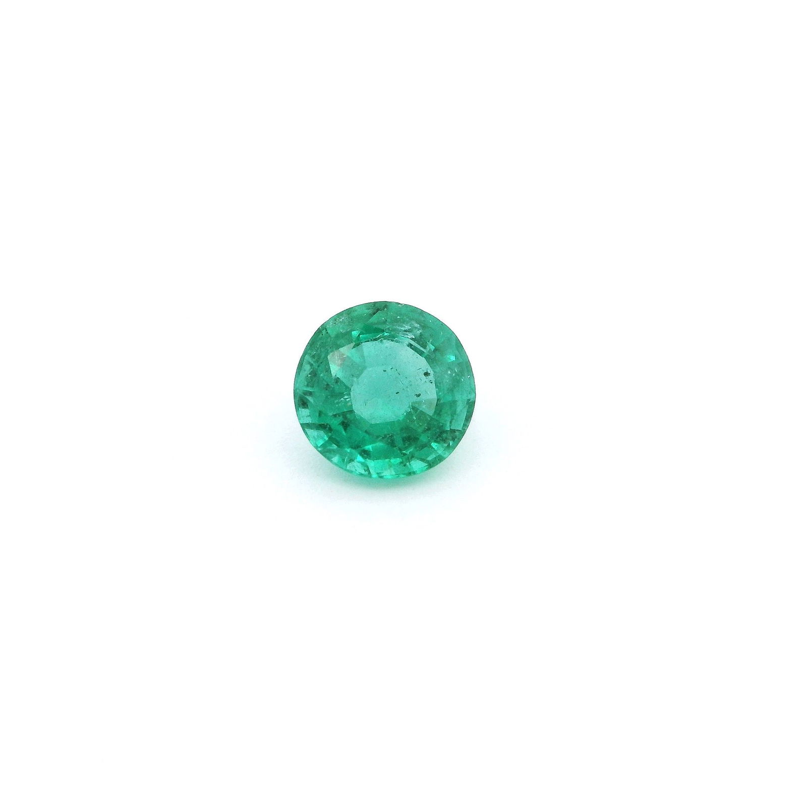 0.65 Karát Round Emerald
