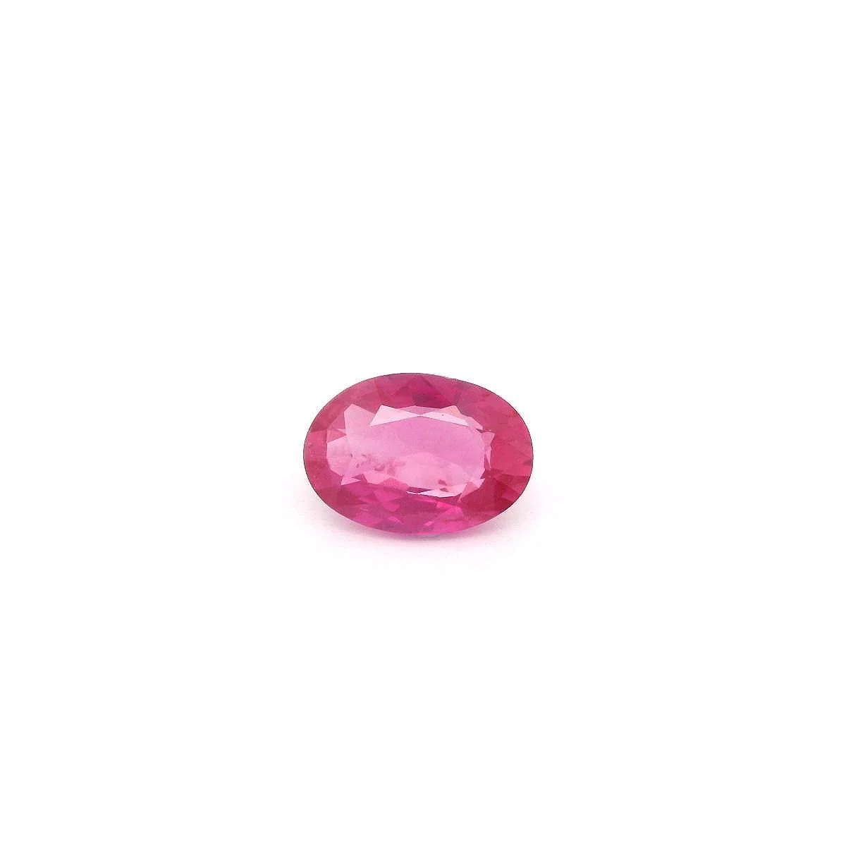 0.75 Karat Oval Ruby