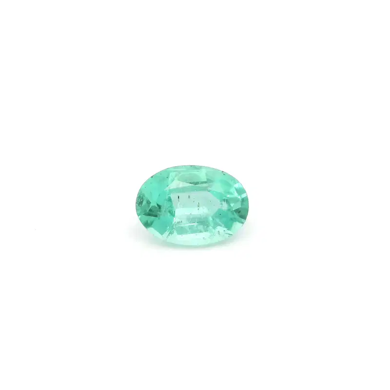 0.75 Karat Szlif owalny Emerald