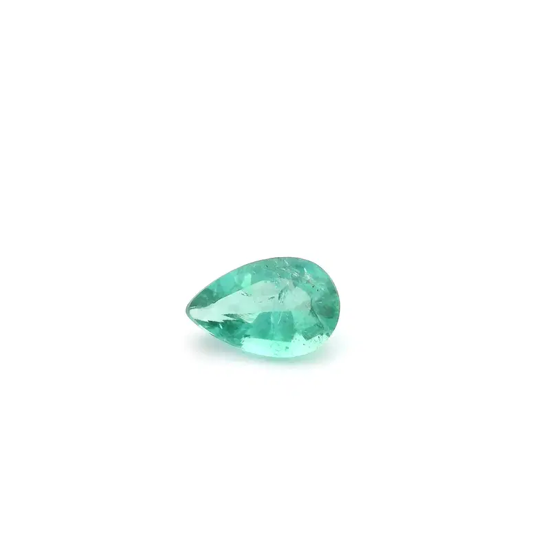 0.59 Karat Päron Emerald