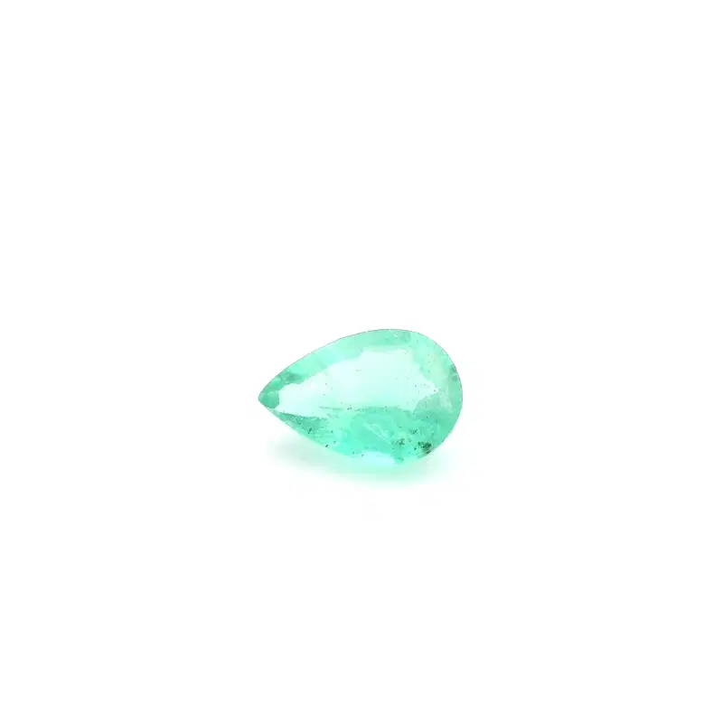 0.58 Karat Päron Emerald