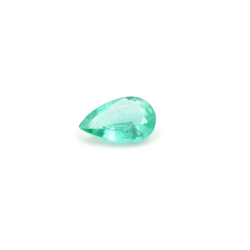 0.60 Karat Szlif gruszka Emerald