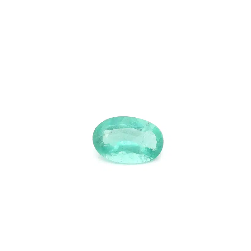 0.59 Karat Oval Emerald