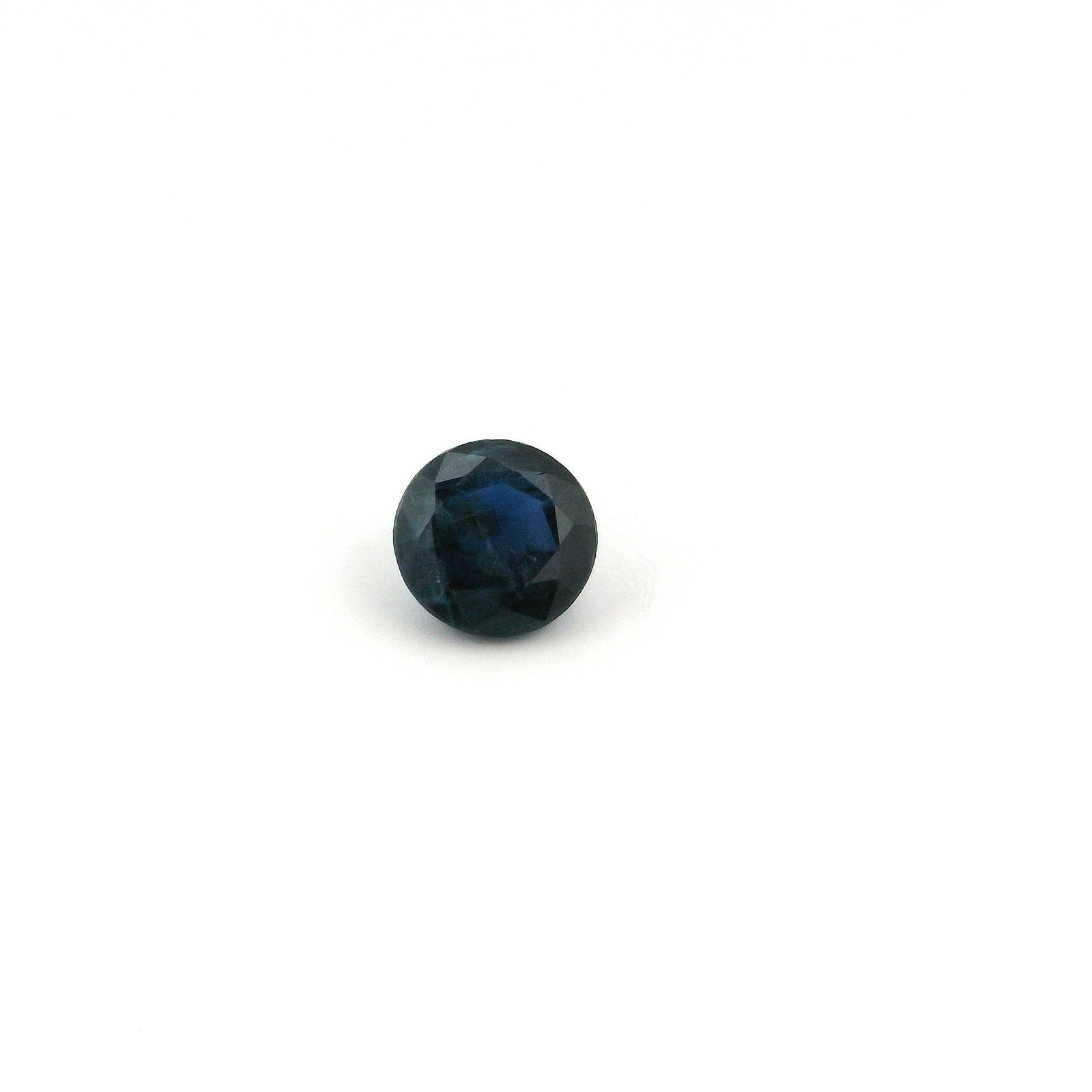 0.53 Carats Rond Sapphire