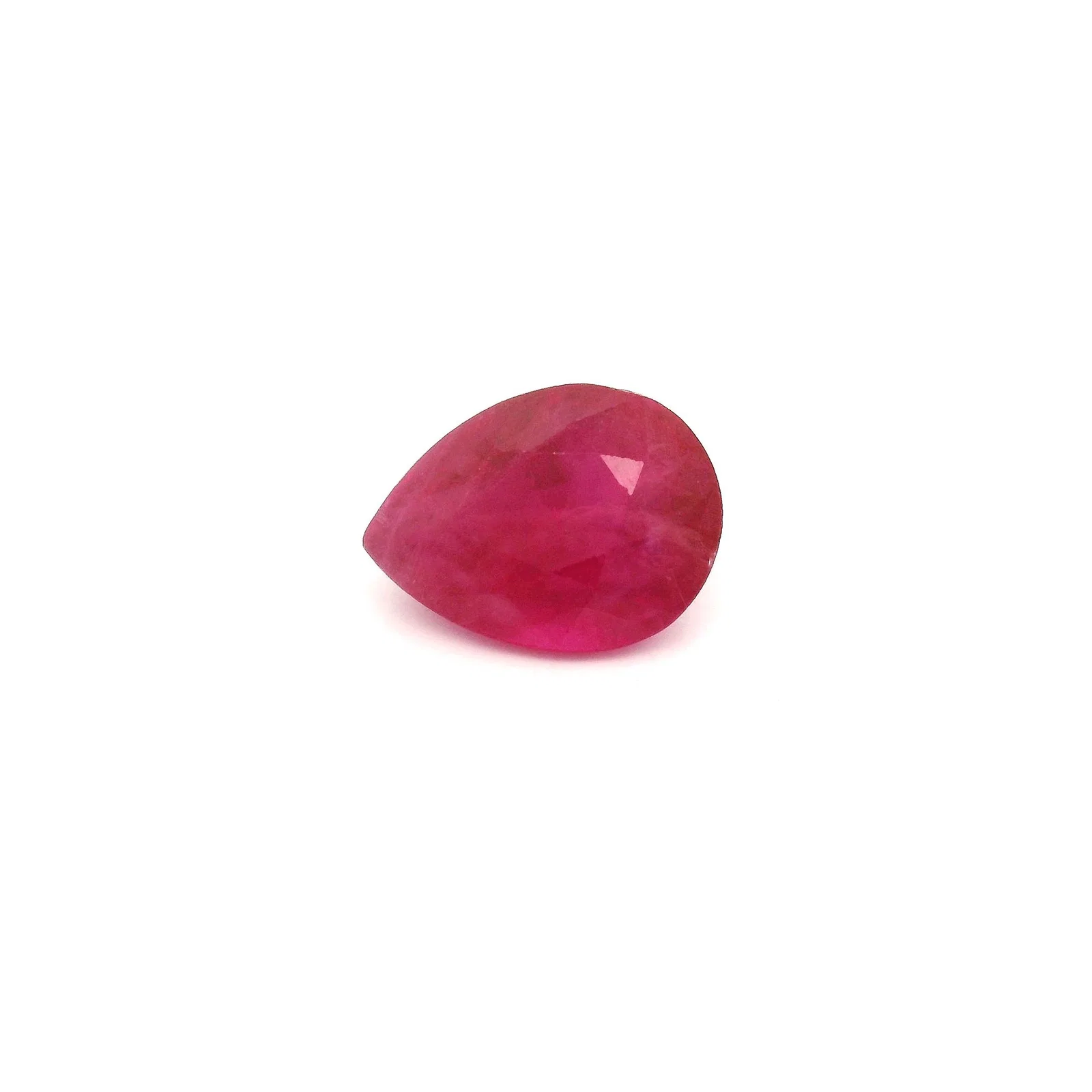 1.66 Carat Pear Ruby