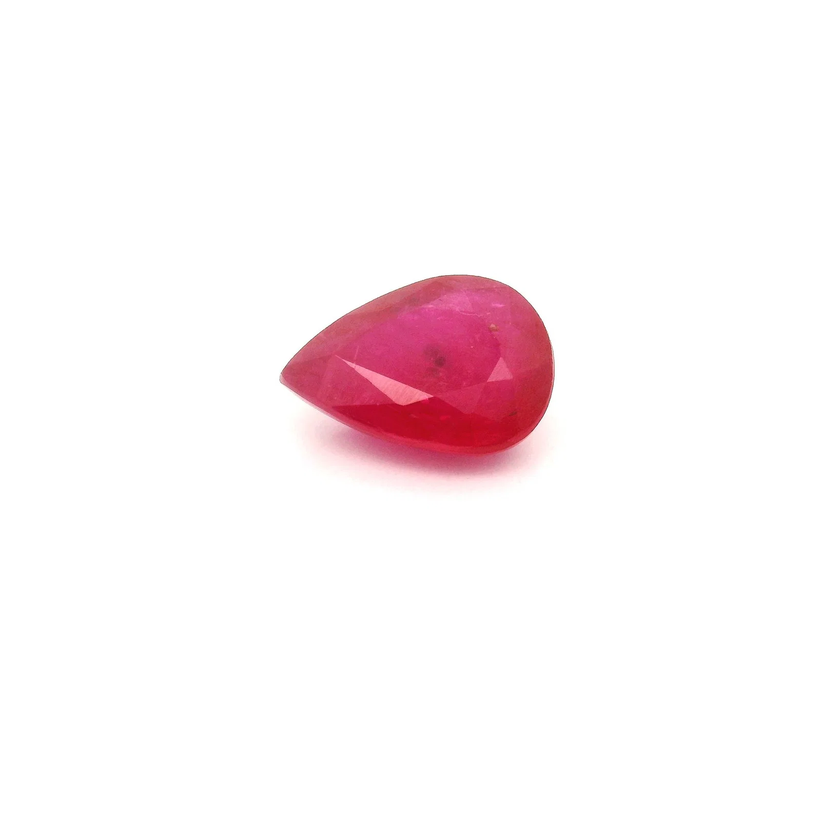1.58 Carat Pear Ruby