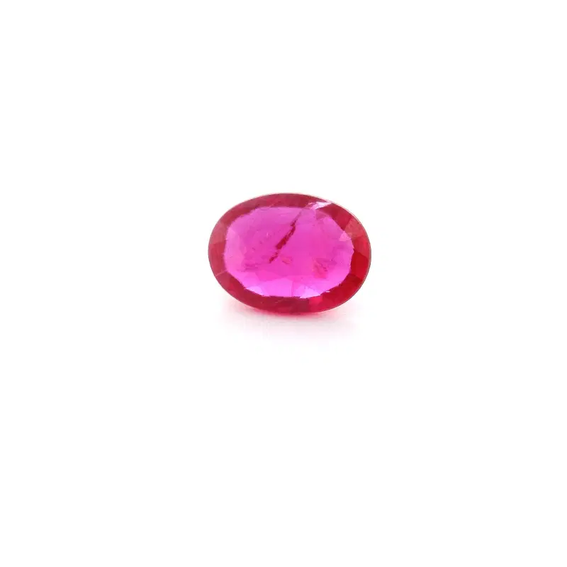 0.87 Karaat Ovaal Ruby