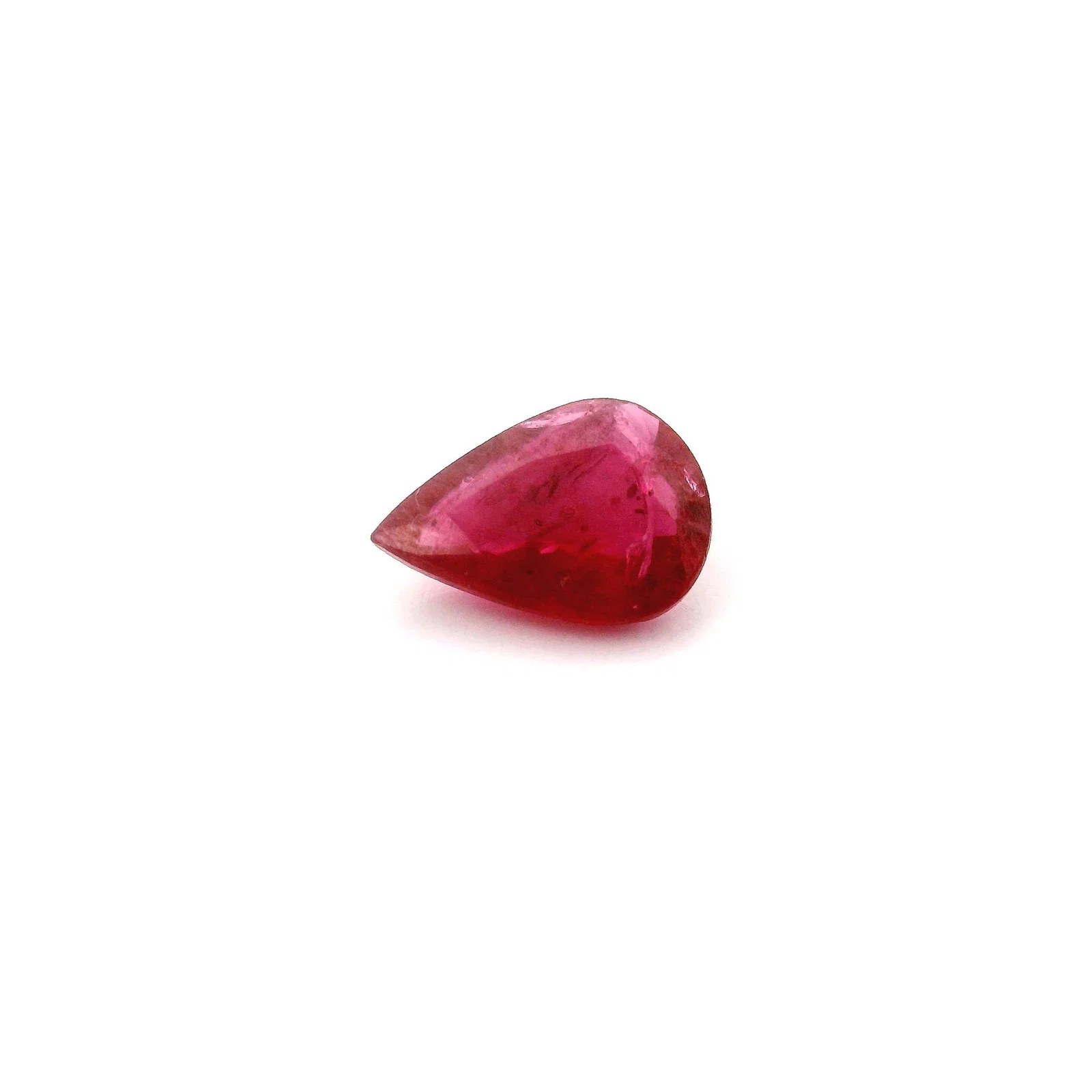 0.97 Carat Pear Ruby