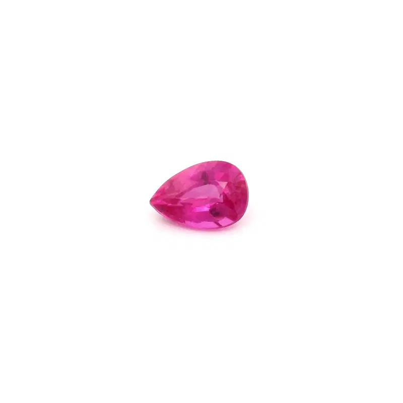 0.60 Carat Pear Ruby