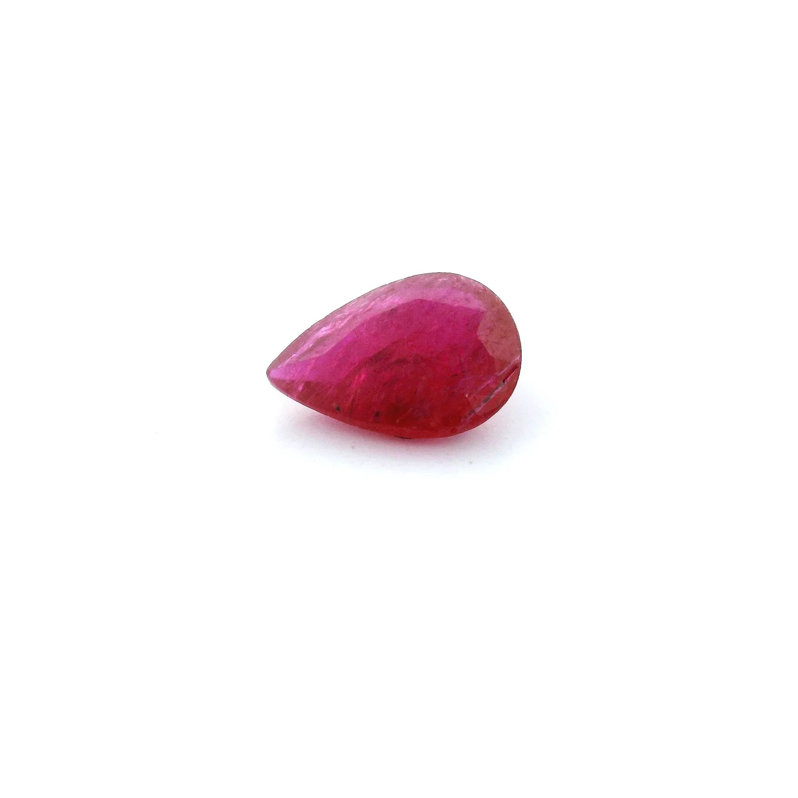 0.96 Carat Pear Ruby
